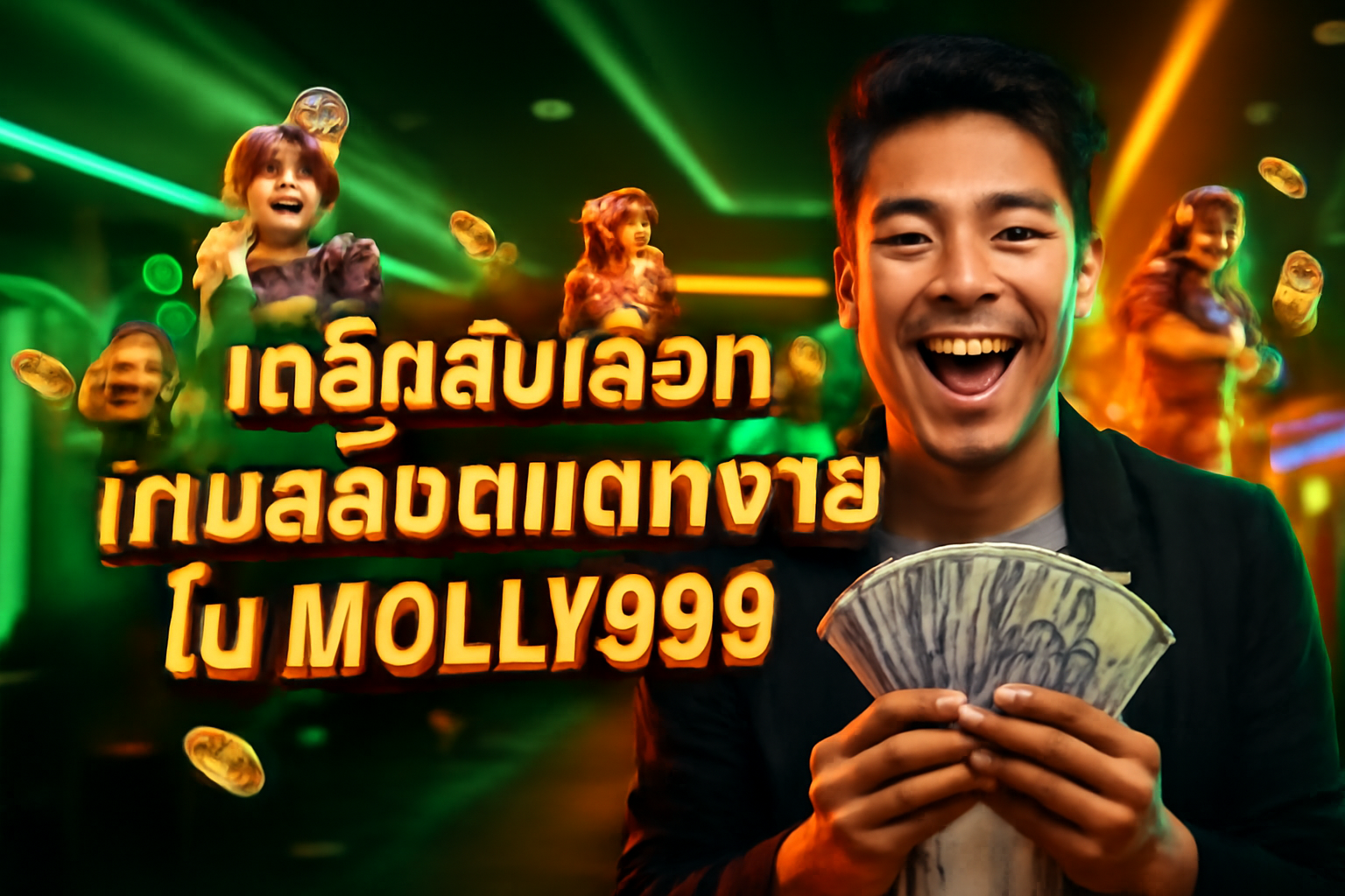เคล็ดลับเลือกเกมสล็อตแตกง่ายใน MOLLY999