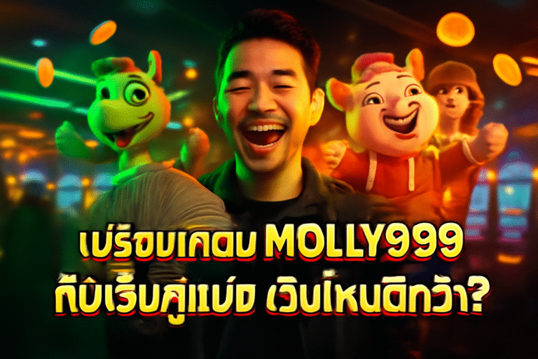 เปรียบเทียบ MOLLY999 กับเว็บคู่แข่ง เว็บไหนดีกว่า?