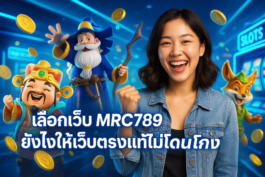 เลือกเว็บ MRC789 ยังไงให้ได้เว็บตรงแท้ไม่โดนโกง