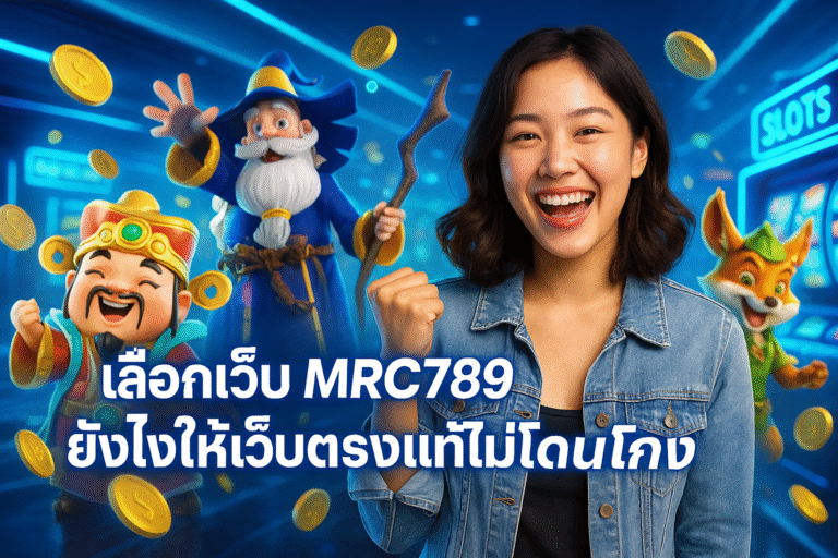 เลือกเว็บ MRC789 ยังไงให้ได้เว็บตรงแท้ไม่โดนโกง